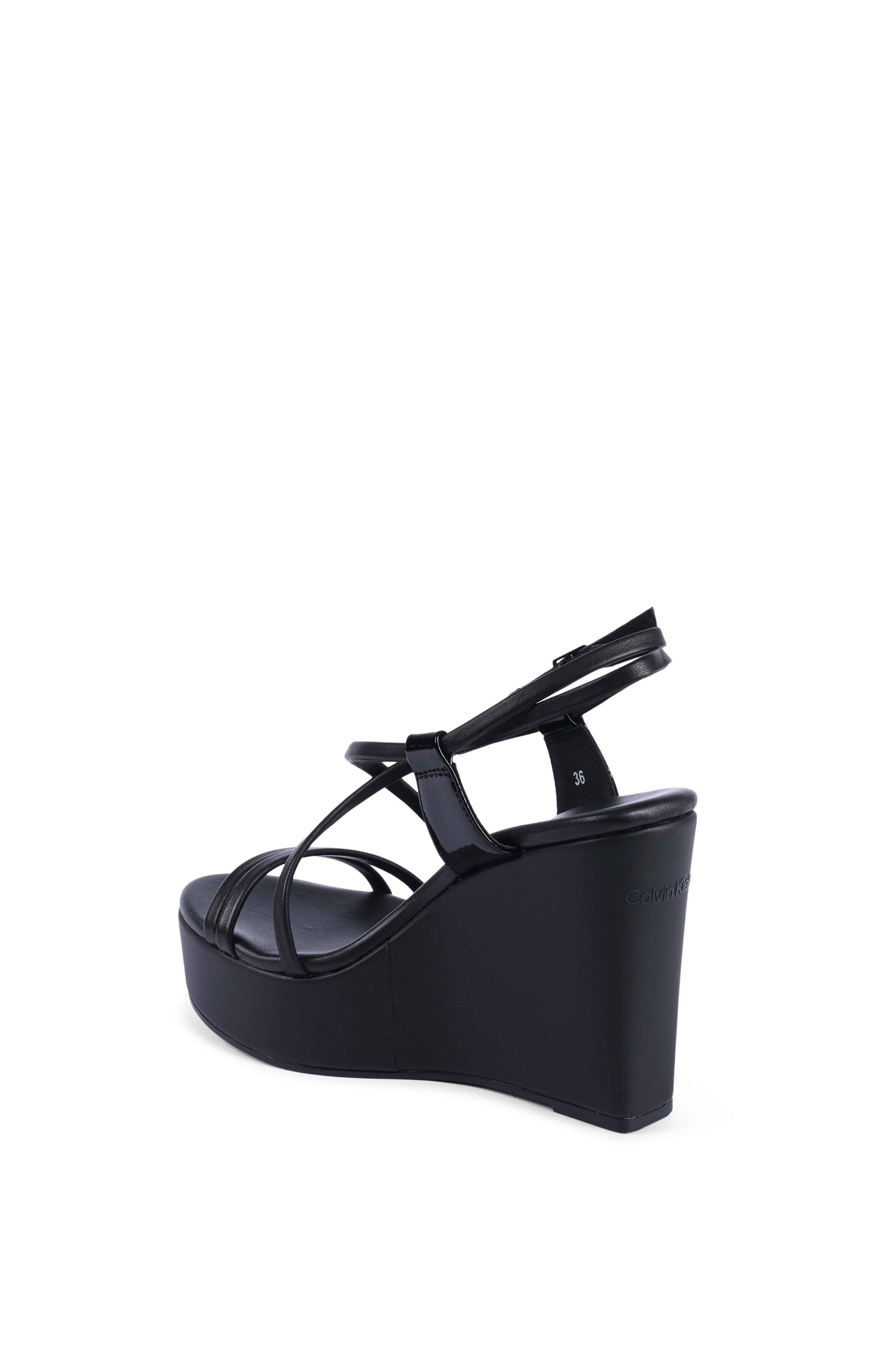 Calvin Klein Womens Wedge Black HW0HW01952BEH