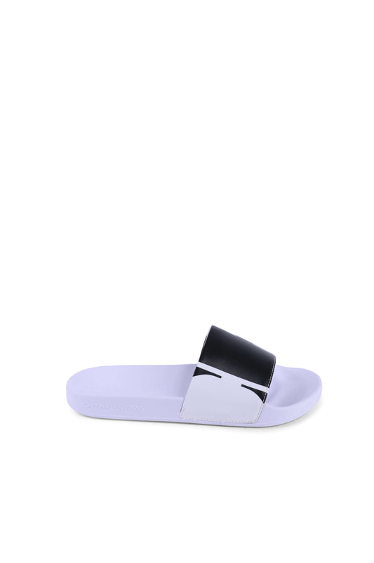 Calvin Klein Womens Slide White YW0YW012450K5