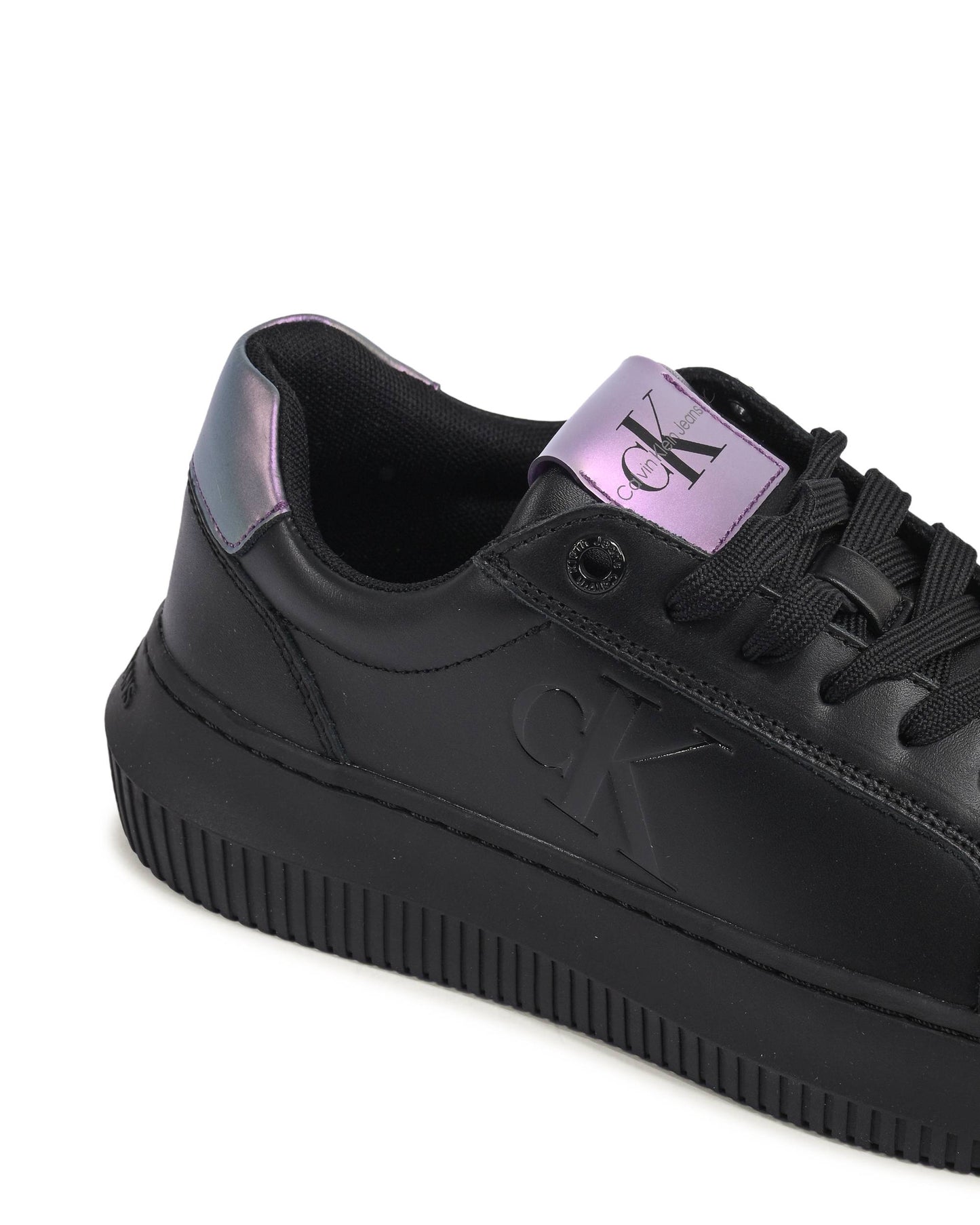 Calvin Klein Womens Sneaker Black YW0YW012020GU