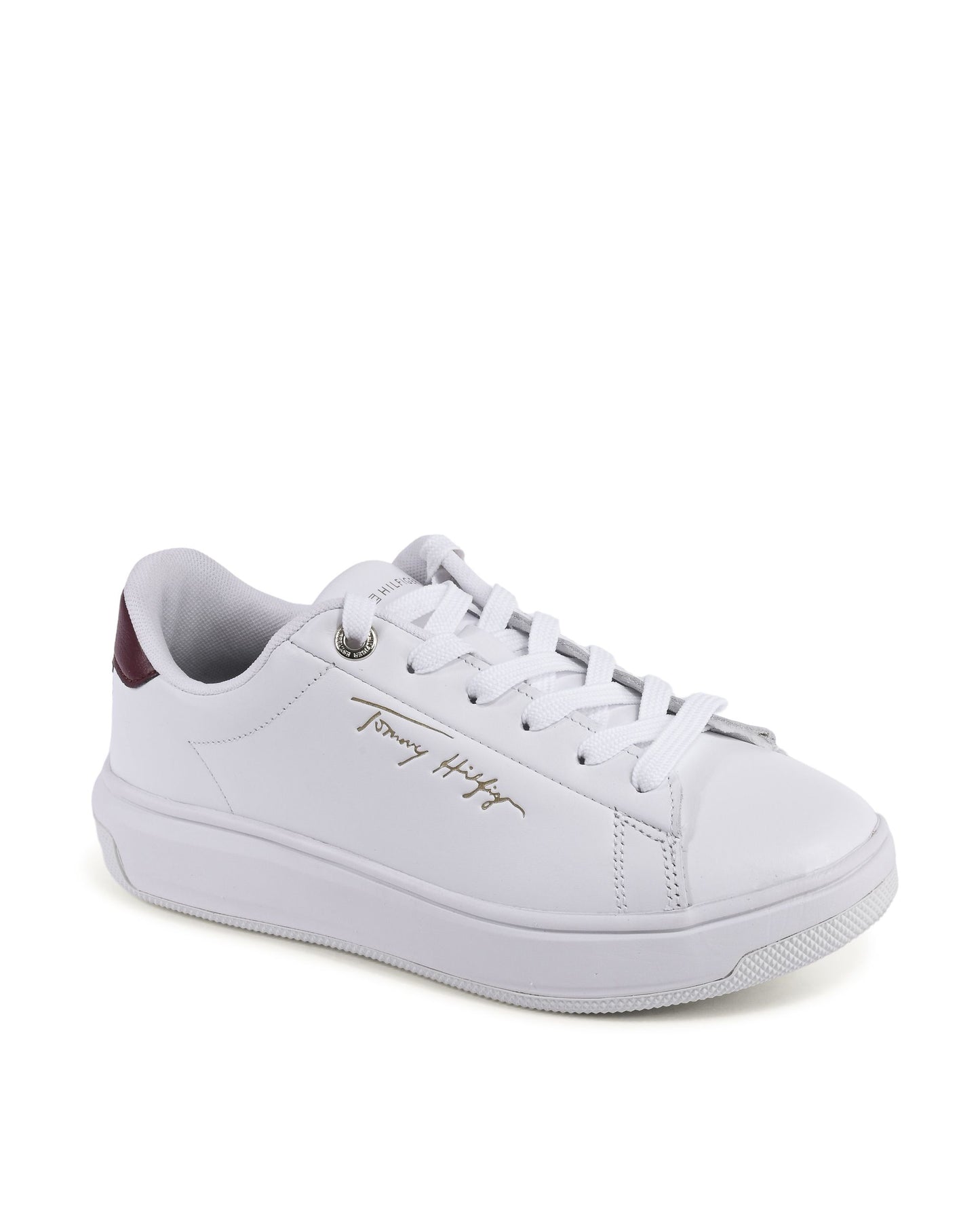 Tommy Hilfiger Womens Sneaker White FW0FW06738YBR