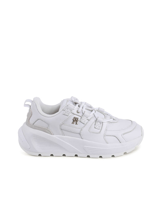 Tommy Hilfiger Womens Sneaker White FW0FW07340YBS