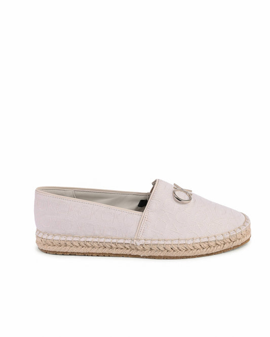 Calvin Klein Womens Espadrilles White HW0HW0145802R