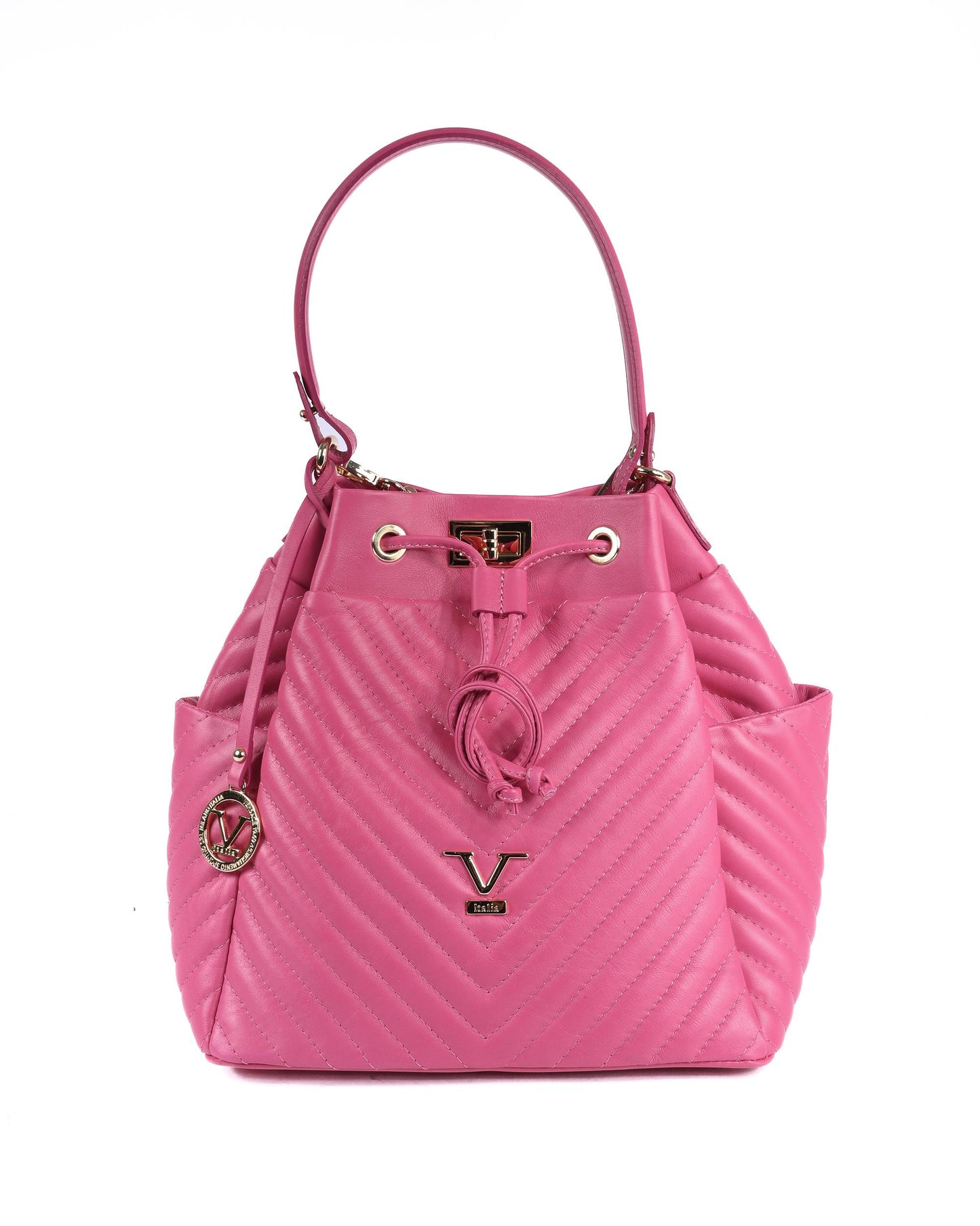 V Italia Womens Handbag BH10272 52 N SAUVAGE FUXIA