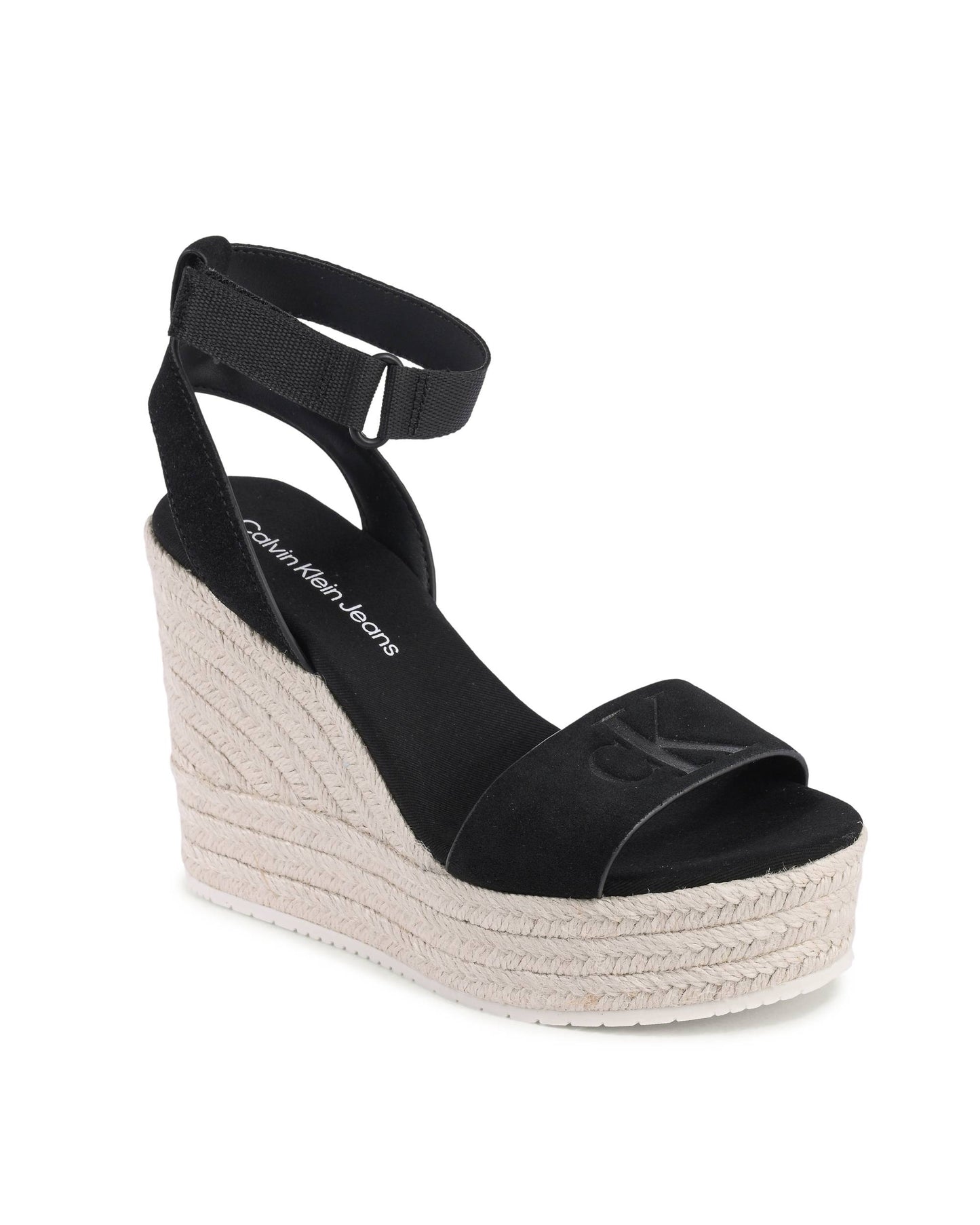 Calvin Klein Womens Wedge Black YW0YW01026BEH