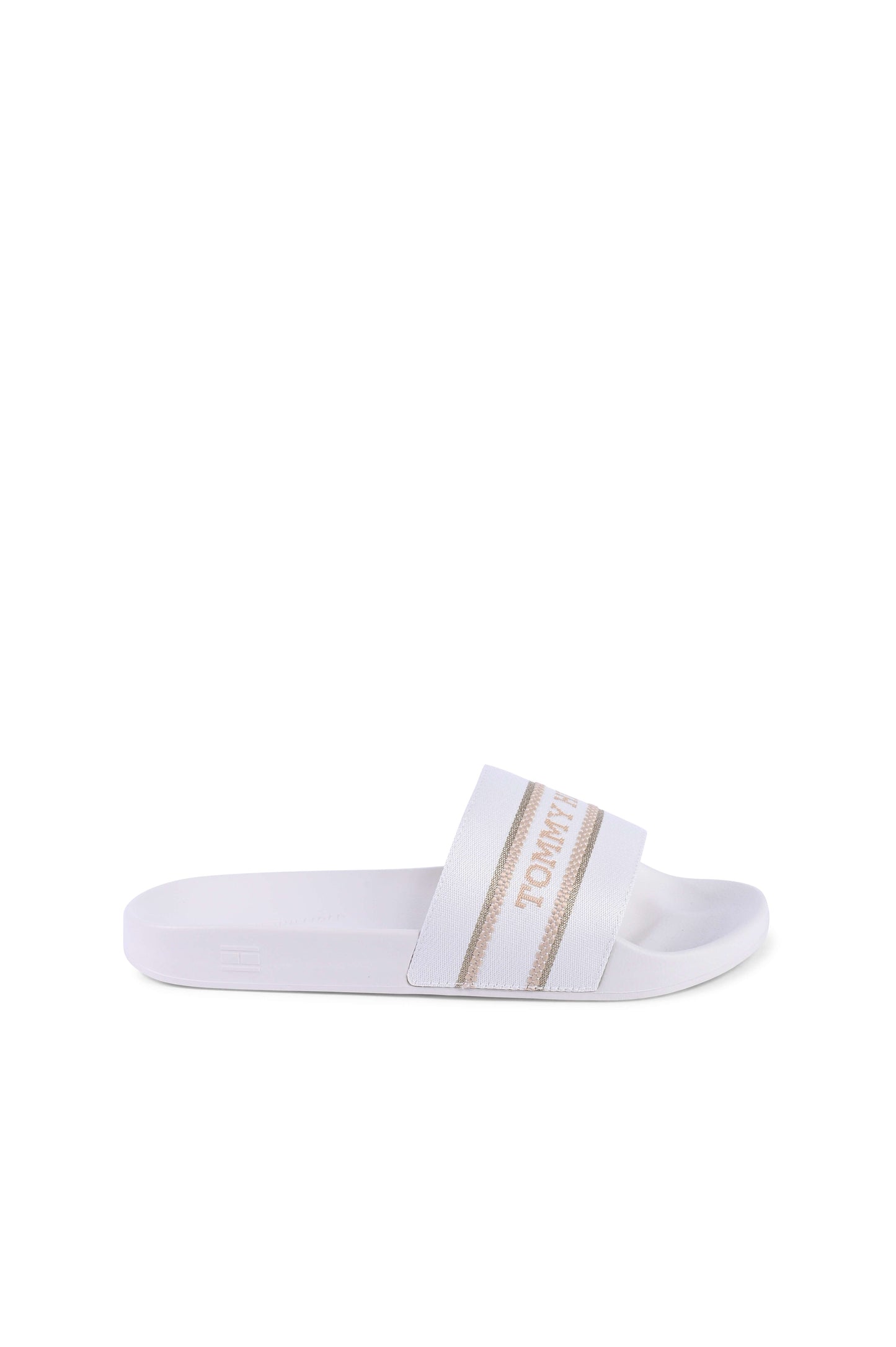 Tommy Hilfiger Womens Slide White FW0FW07845YBL