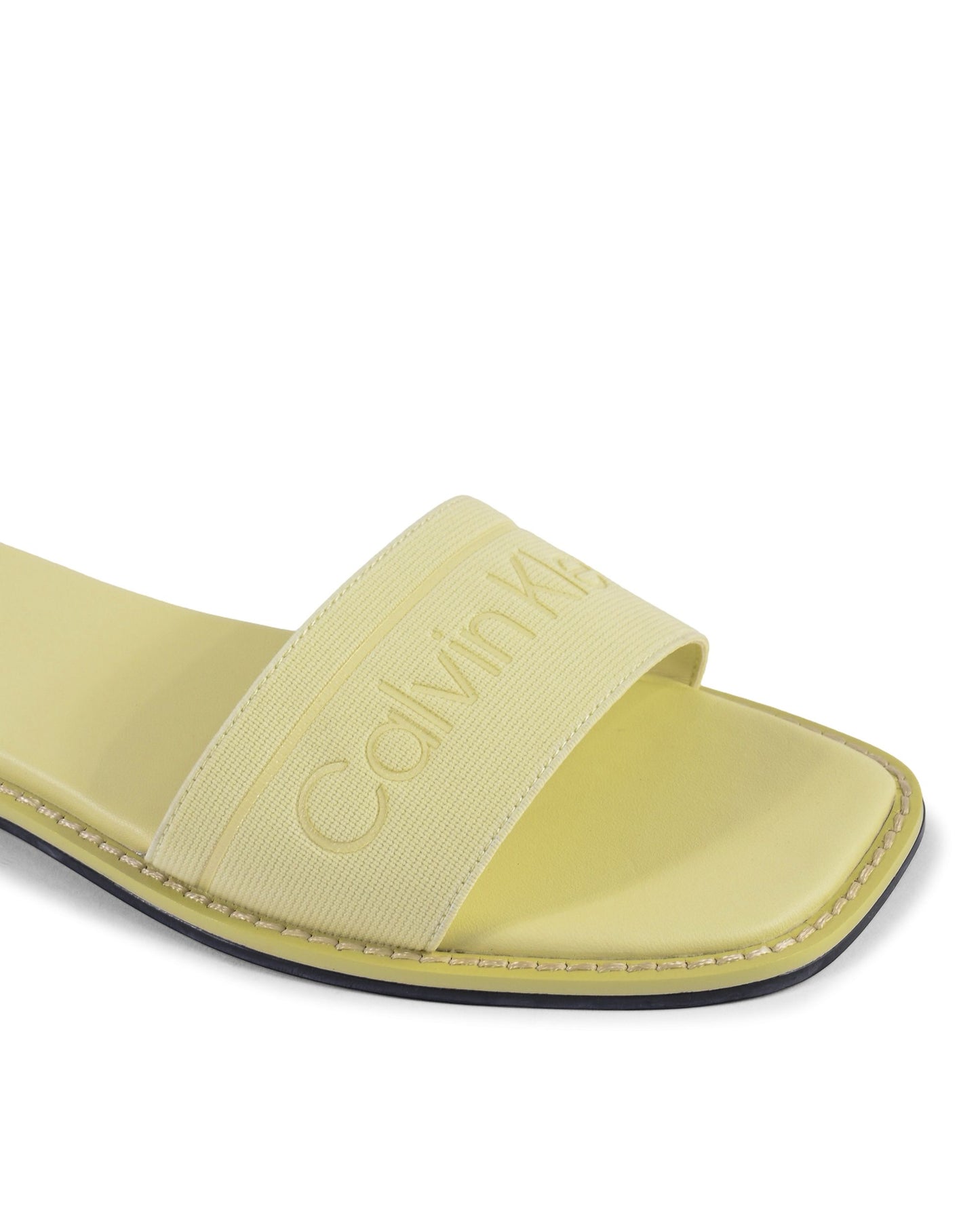 Calvin Klein Womens Sandal Yellow HW0HW01989ZCW