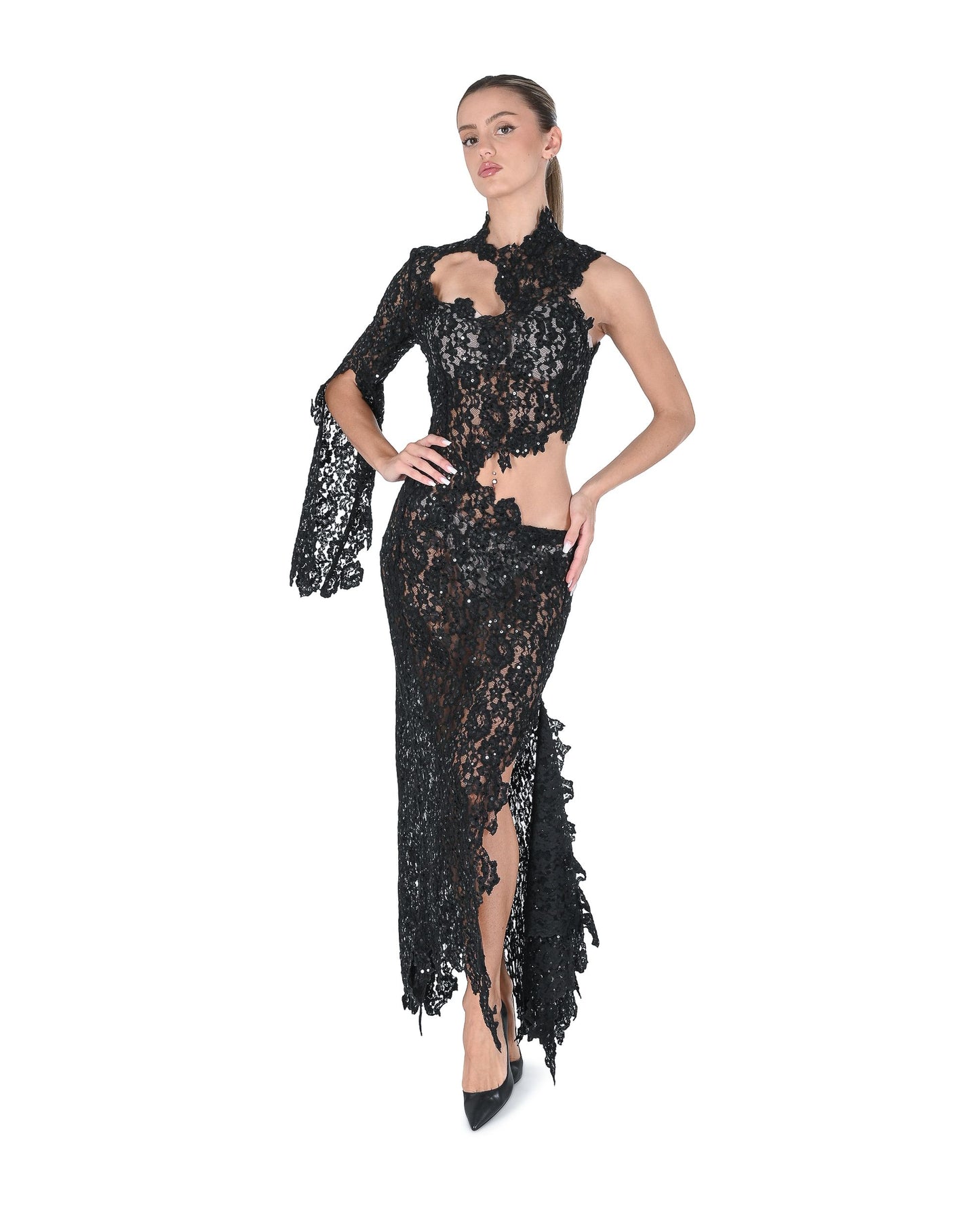 Alex.McQueen Womens Dress 799075QZAMX 1000 801