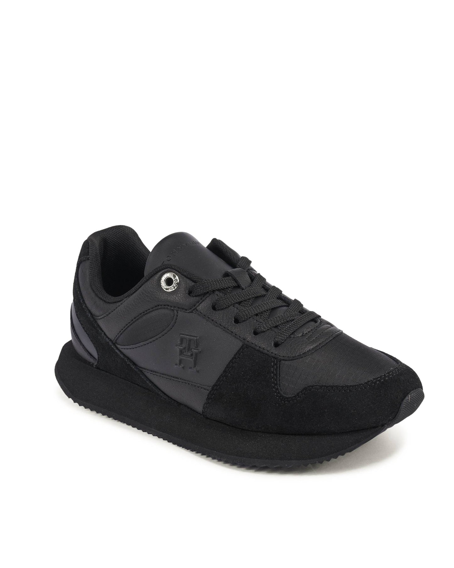 Tommy Hilfiger Womens Sneaker Black FW0FW07585BDS