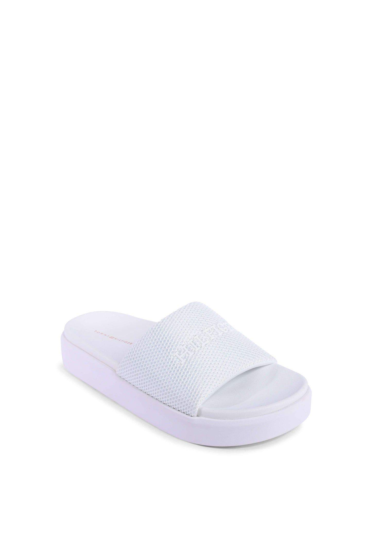 Tommy Hilfiger Womens Slide White FW0FW07828YBL