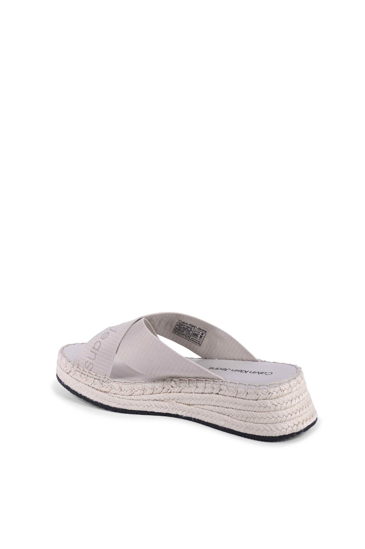 Calvin Klein Womens Wedge Beige YW0YW01364ACF