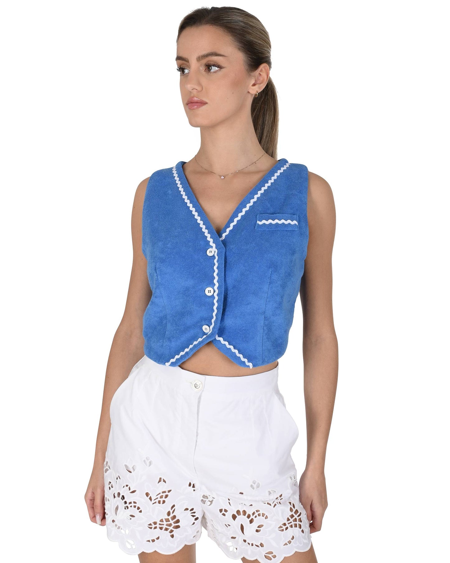 Nevro Womens Vest ICARUS VEST BLUE 501