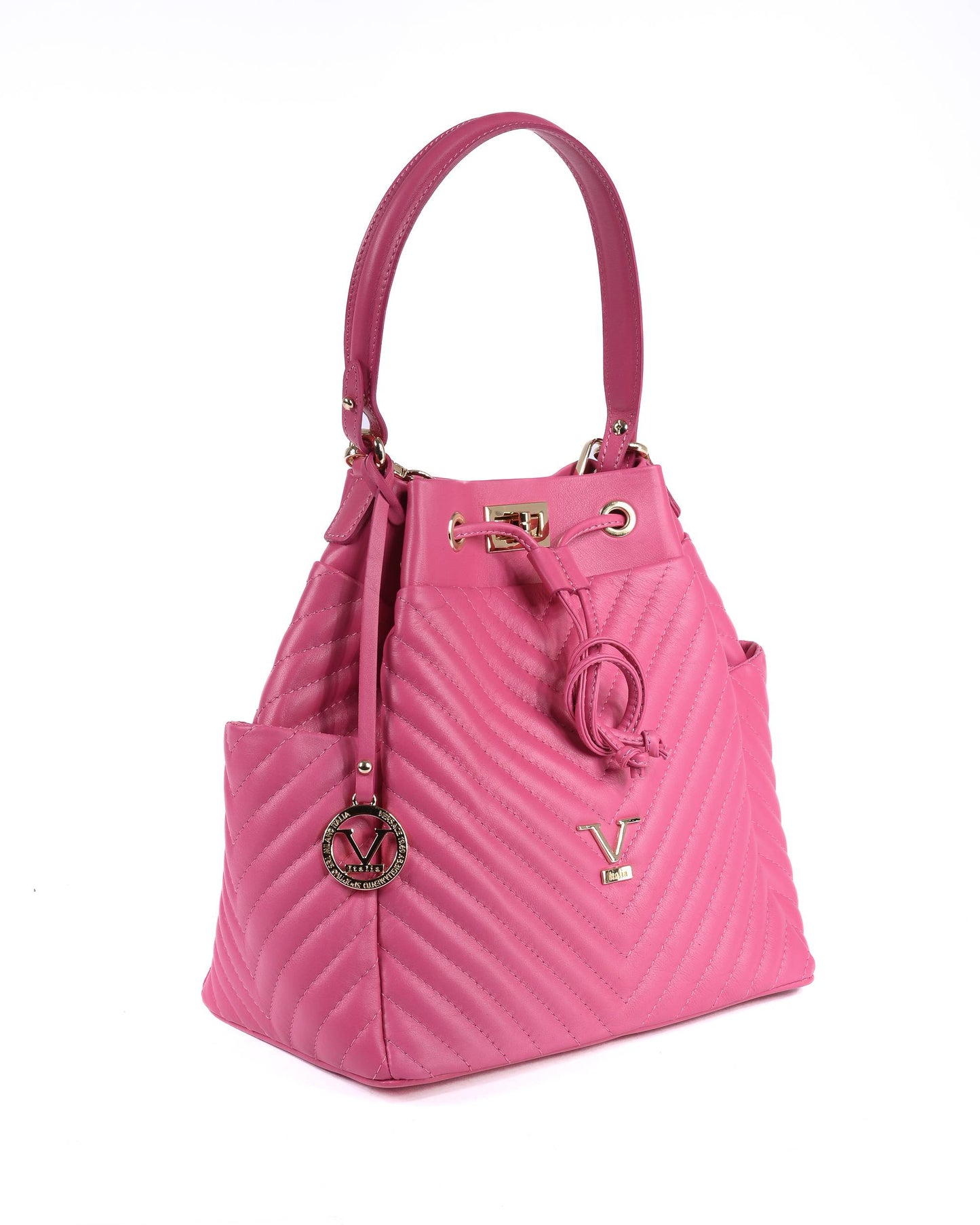 V Italia Womens Handbag BH10272 52 N SAUVAGE FUXIA
