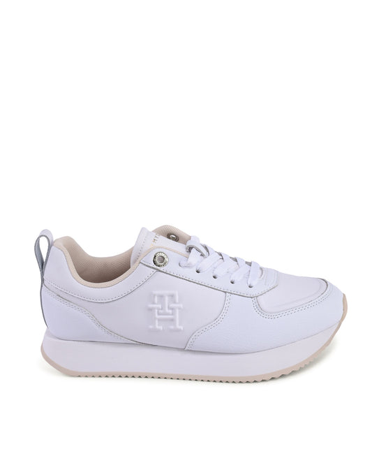 Tommy Hilfiger Womens Sneaker White FW0FW07285YBS