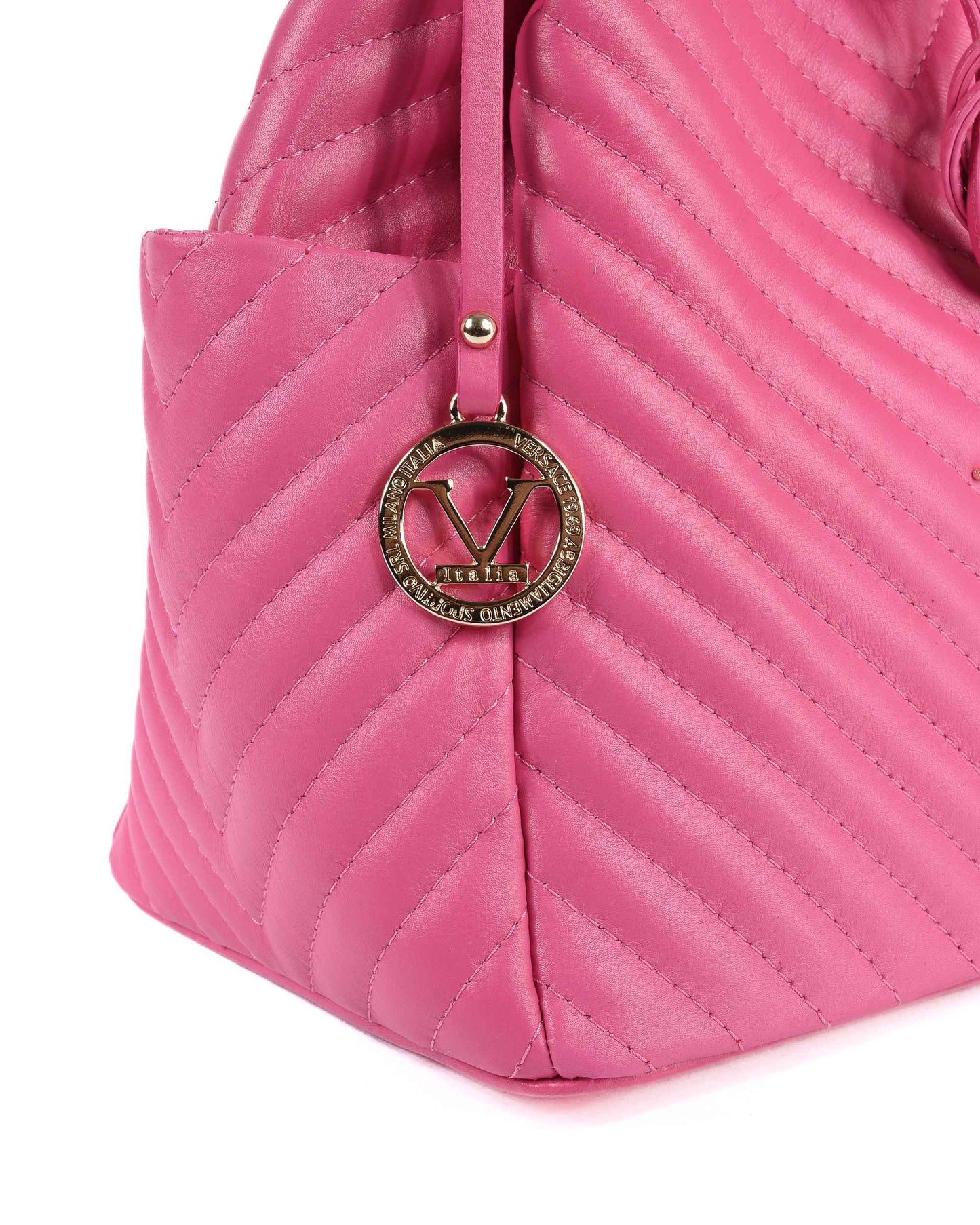V Italia Womens Handbag BH10272 52 N SAUVAGE FUXIA
