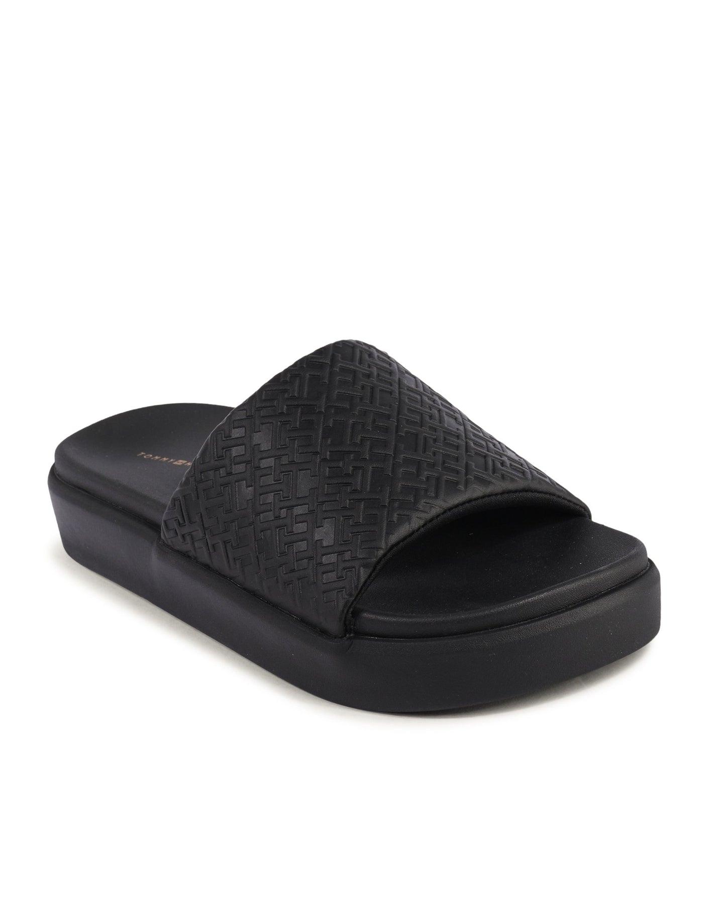 Tommy Hilfiger Womens Slide Black FW0FW07855BDS