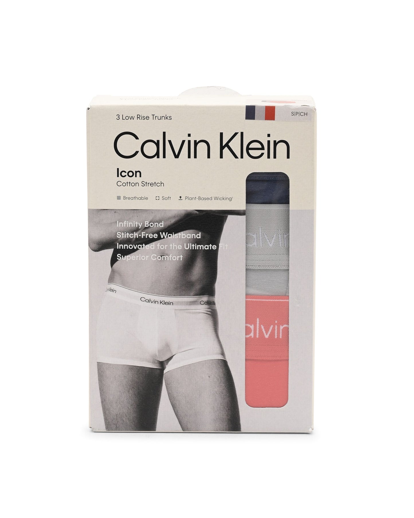Calvin Klein Mens Low Rise Trunk LV00NB4389VQN