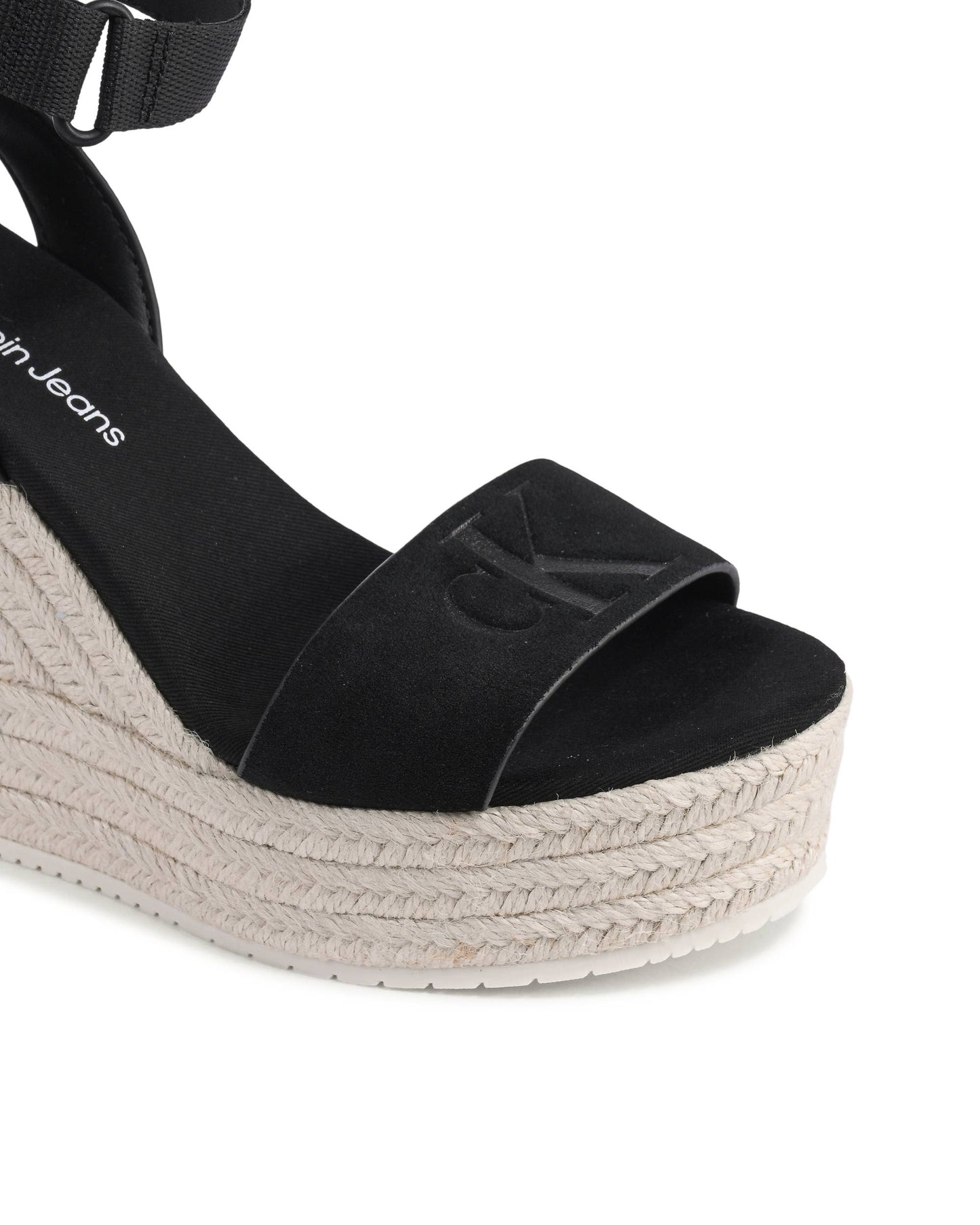 Calvin Klein Womens Wedge Black YW0YW01026BEH