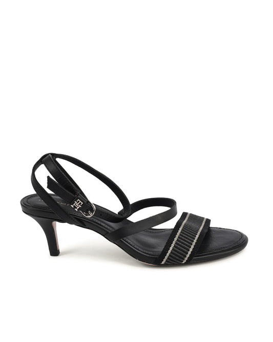 Tommy Hilfiger Womens Sandal Black FW0FW07276BDS