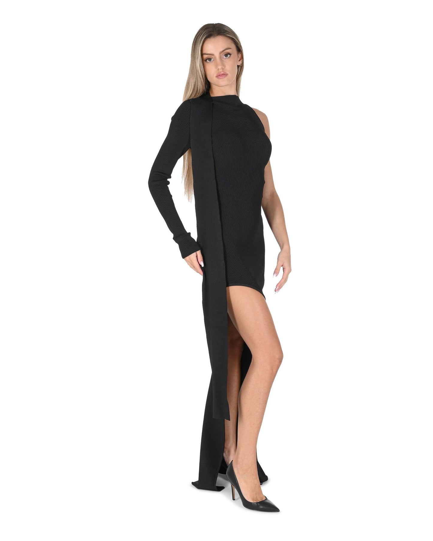David Koma Womens Dress AW24DKKN22DL BLACK 801