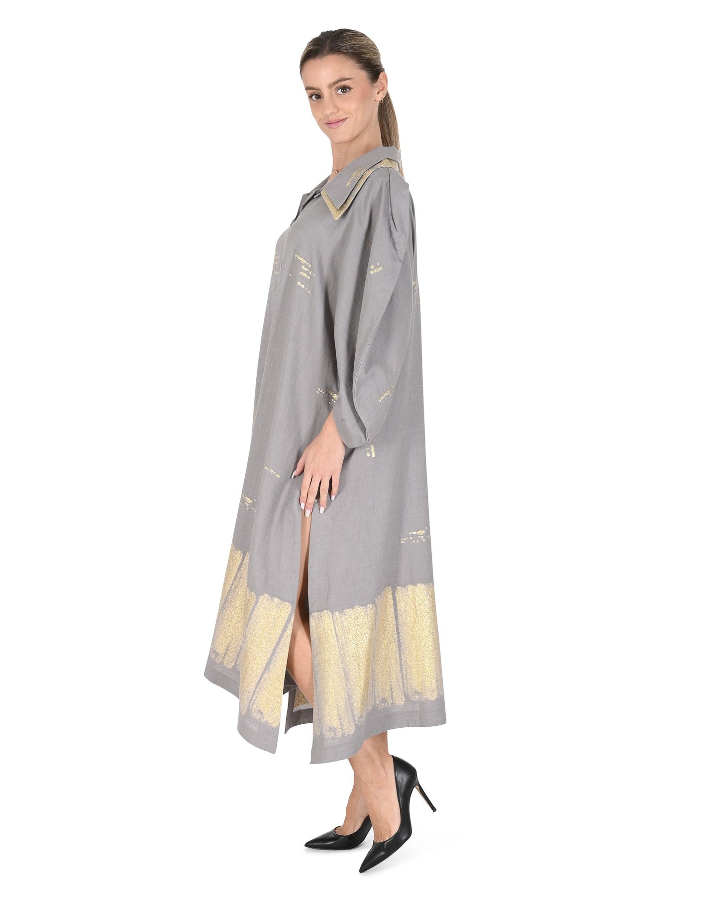 Mykonos Womens Dress DELOS GREY BRUSH 802