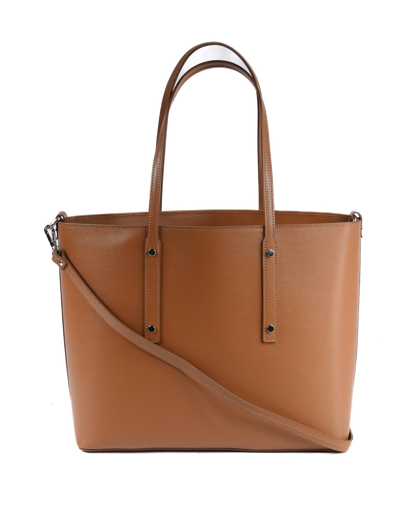 V Italia Womens Handbag CB1070 SAFFIANO CUOIO