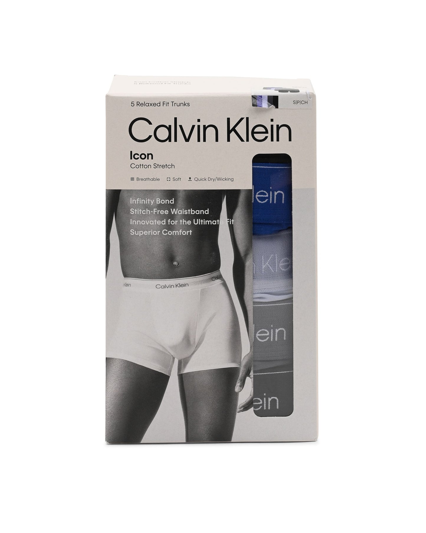 Calvin Klein Mens Trunk LV00NB44370GM