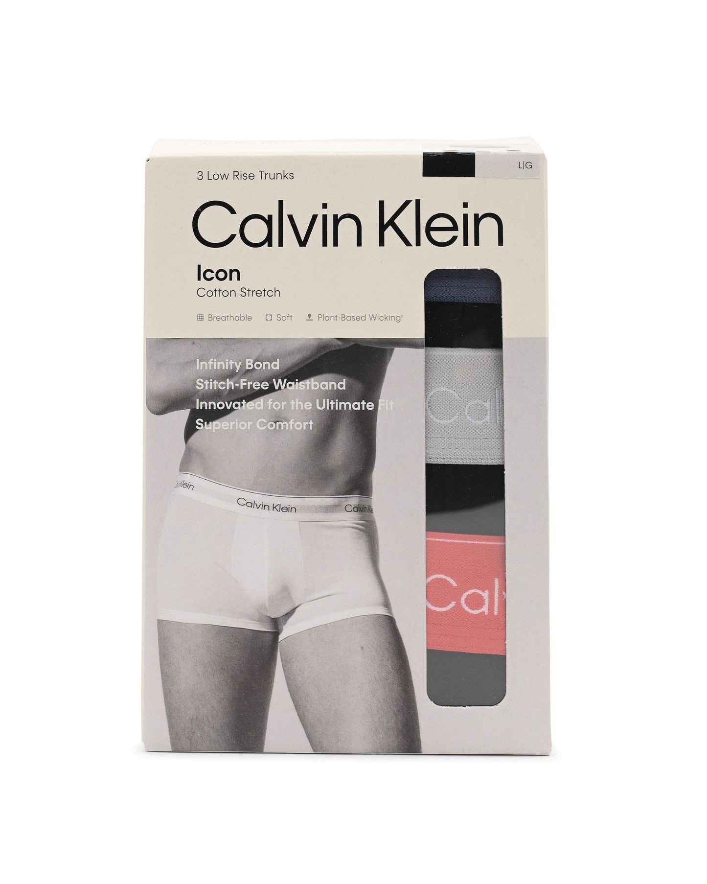 Calvin Klein Mens Low Rise Trunk LV00NB4389VQO
