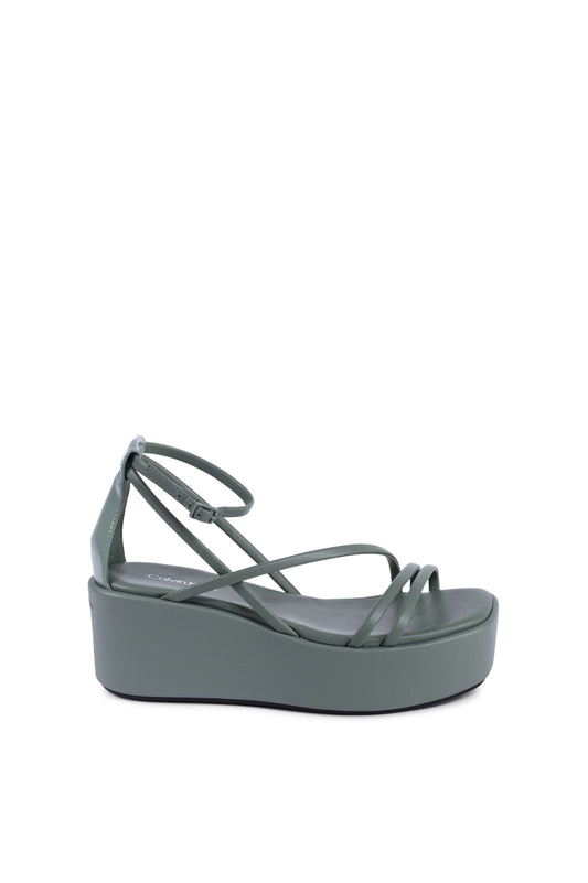 Calvin Klein Womens Wedge Green HW0HW01949MSW