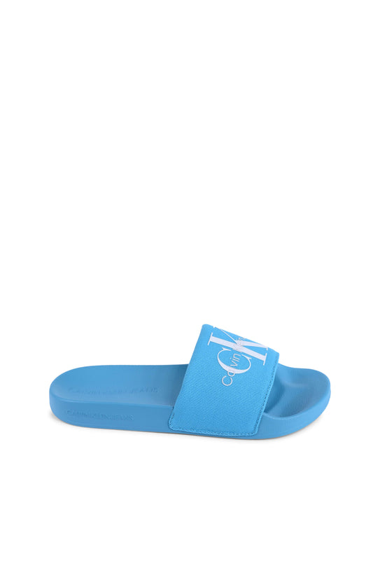 Calvin Klein Womens Slide Blue YW0YW001030G8