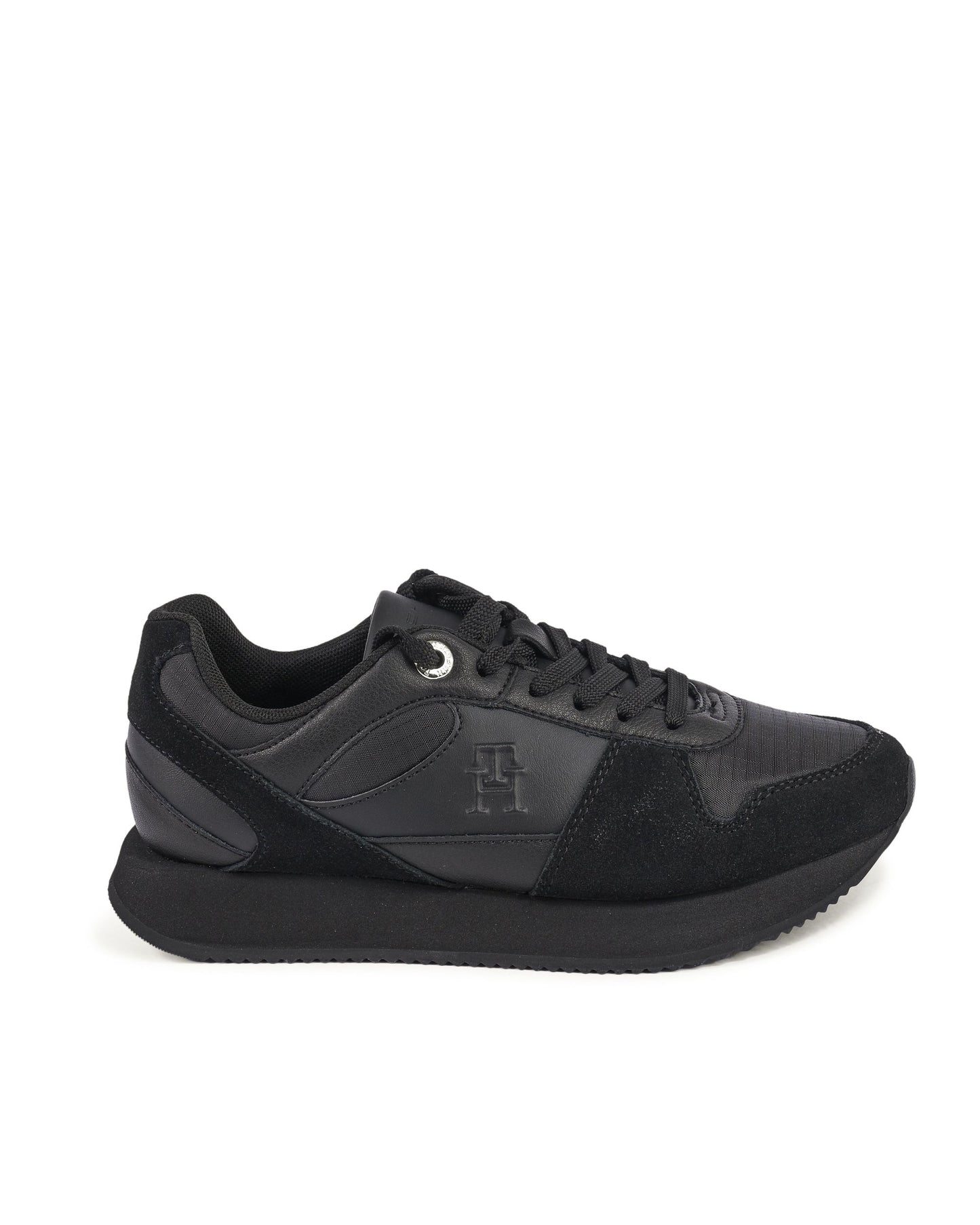 Tommy Hilfiger Womens Sneaker Black FW0FW07585BDS