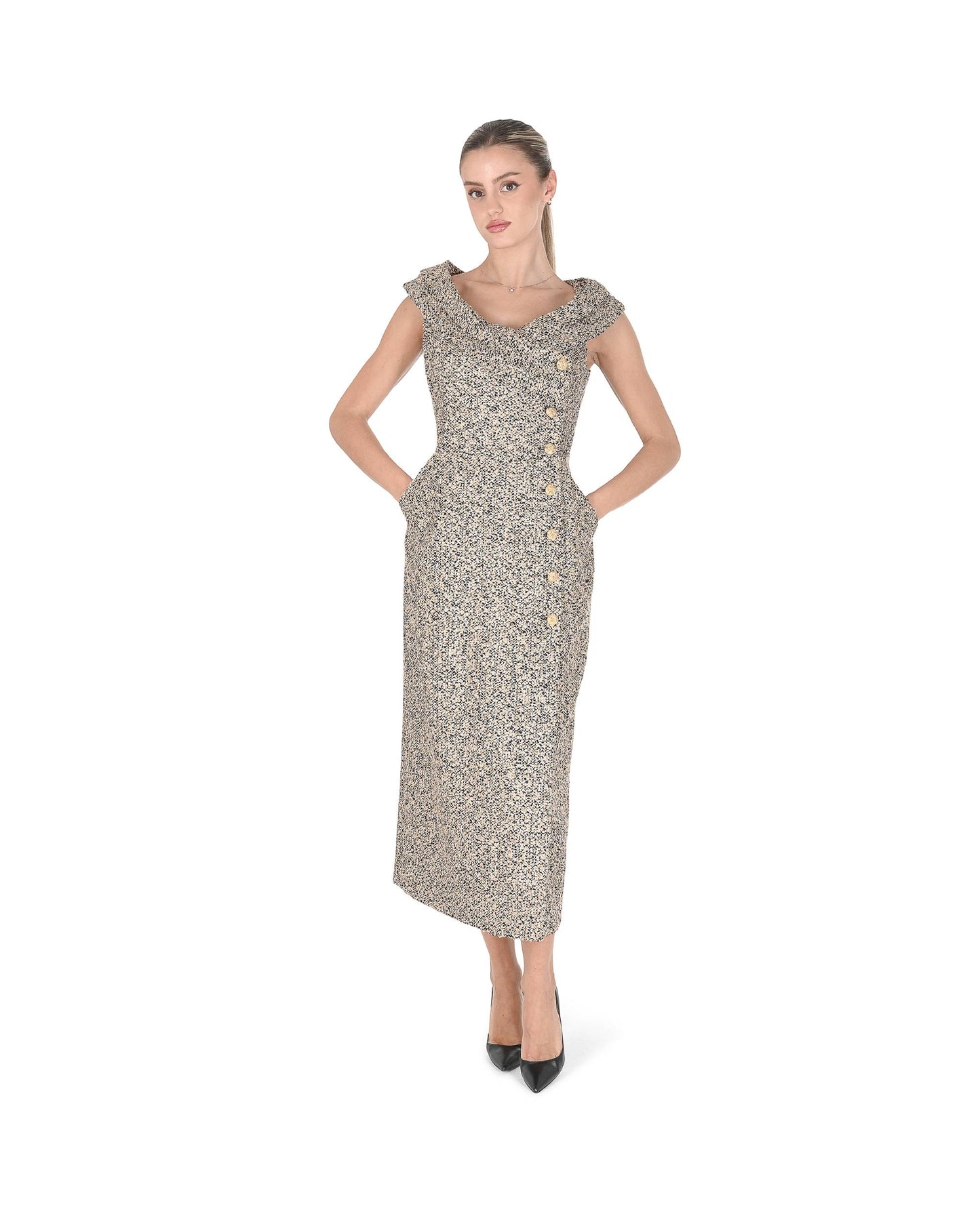 Alessandra Rich Womens Dress FABX3931F4403 0930 8G3