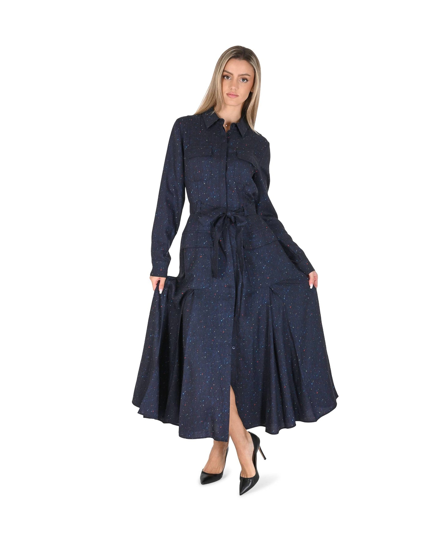 Gabriela Hearst Womens Dress 1244201 P106 DML 503