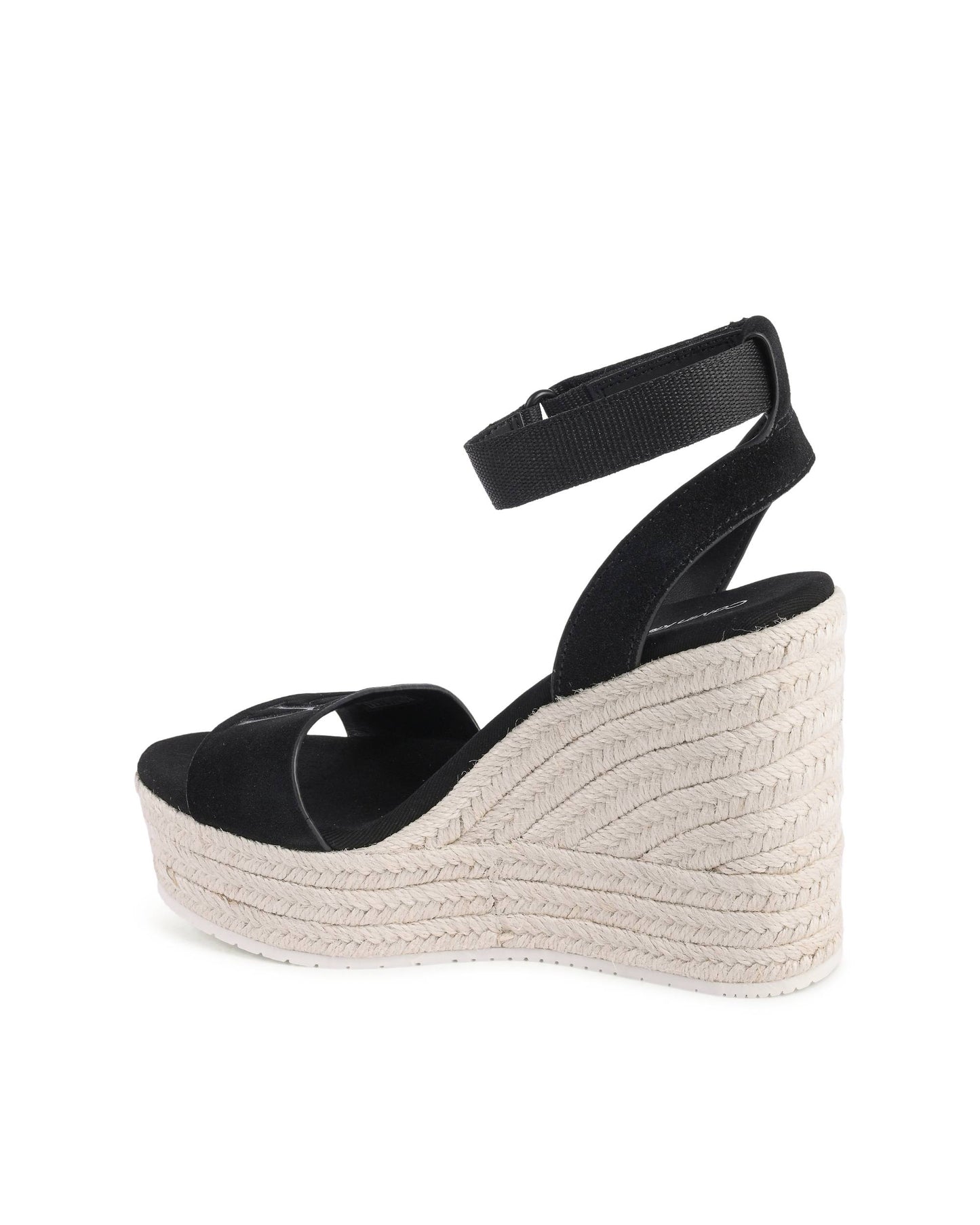 Calvin Klein Womens Wedge Black YW0YW01026BEH