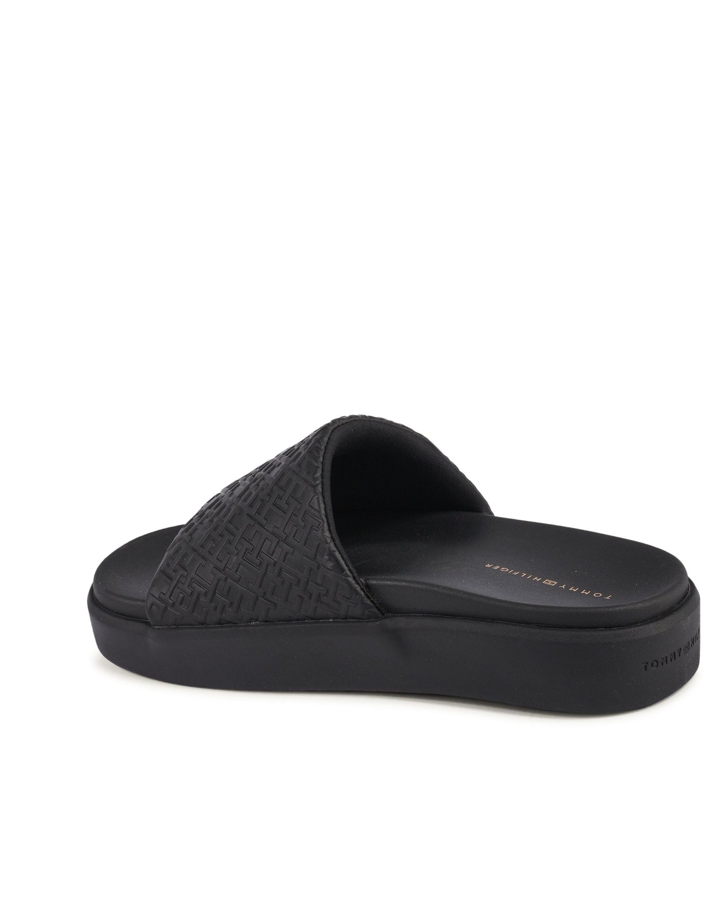 Tommy Hilfiger Womens Slide Black FW0FW07855BDS