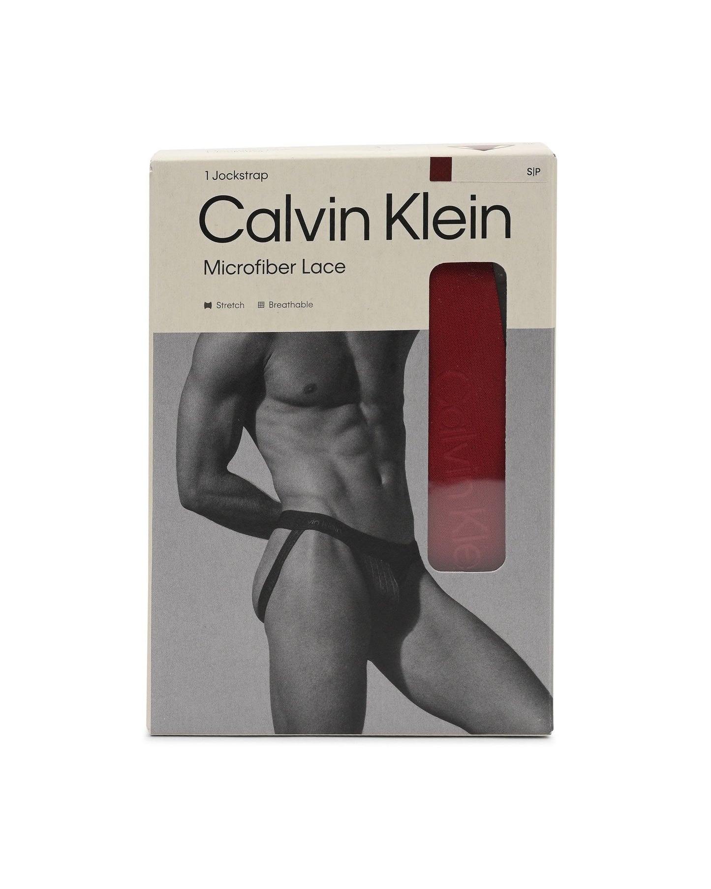 Calvin Klein Mens Jockstrap LV00NB4428AF8