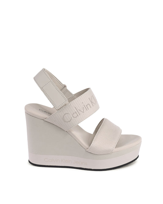 Calvin Klein Womens Wedge Beige YW0YW013600F4