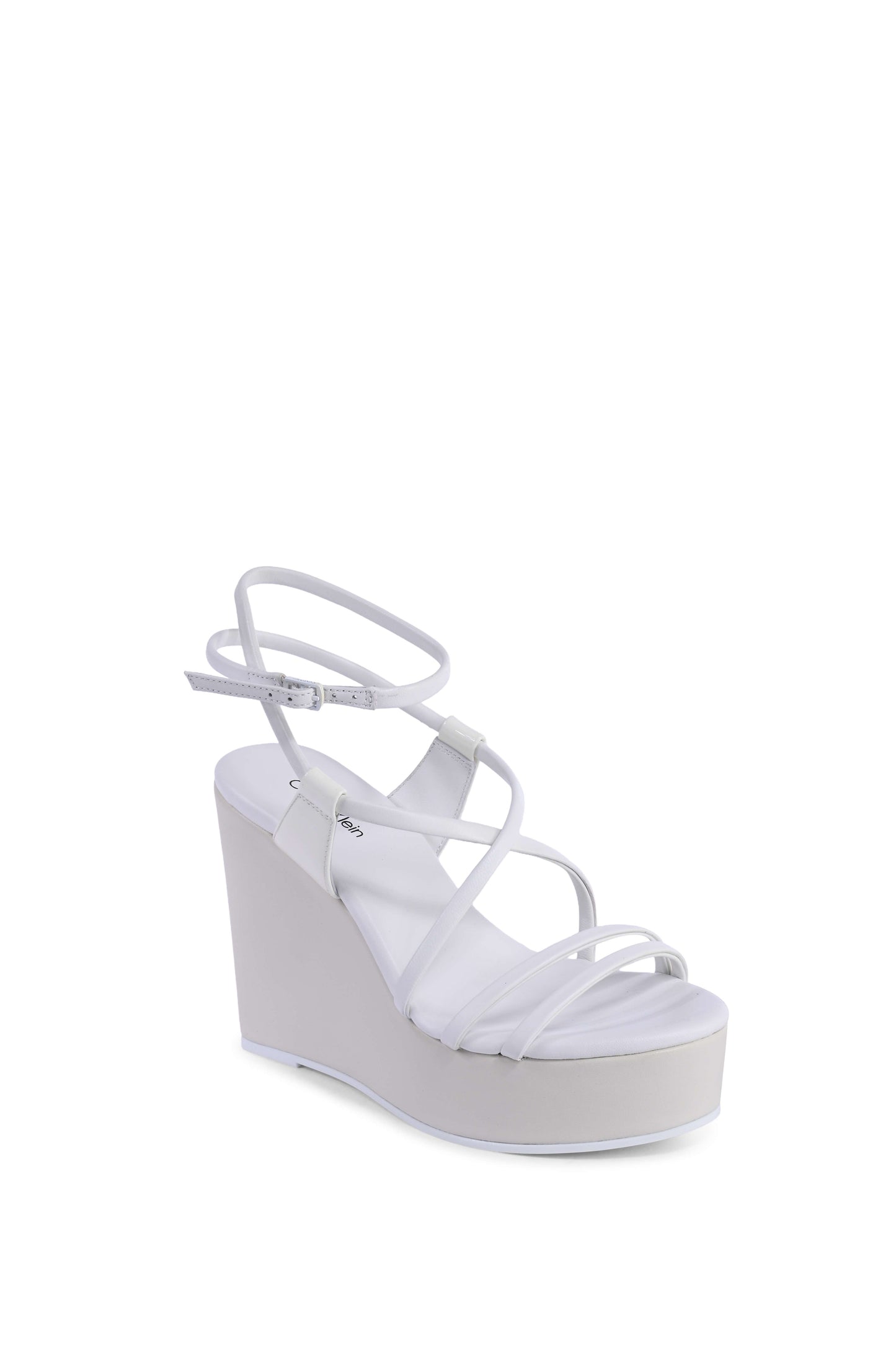 Calvin Klein Womens Wedge White HW0HW019520K9