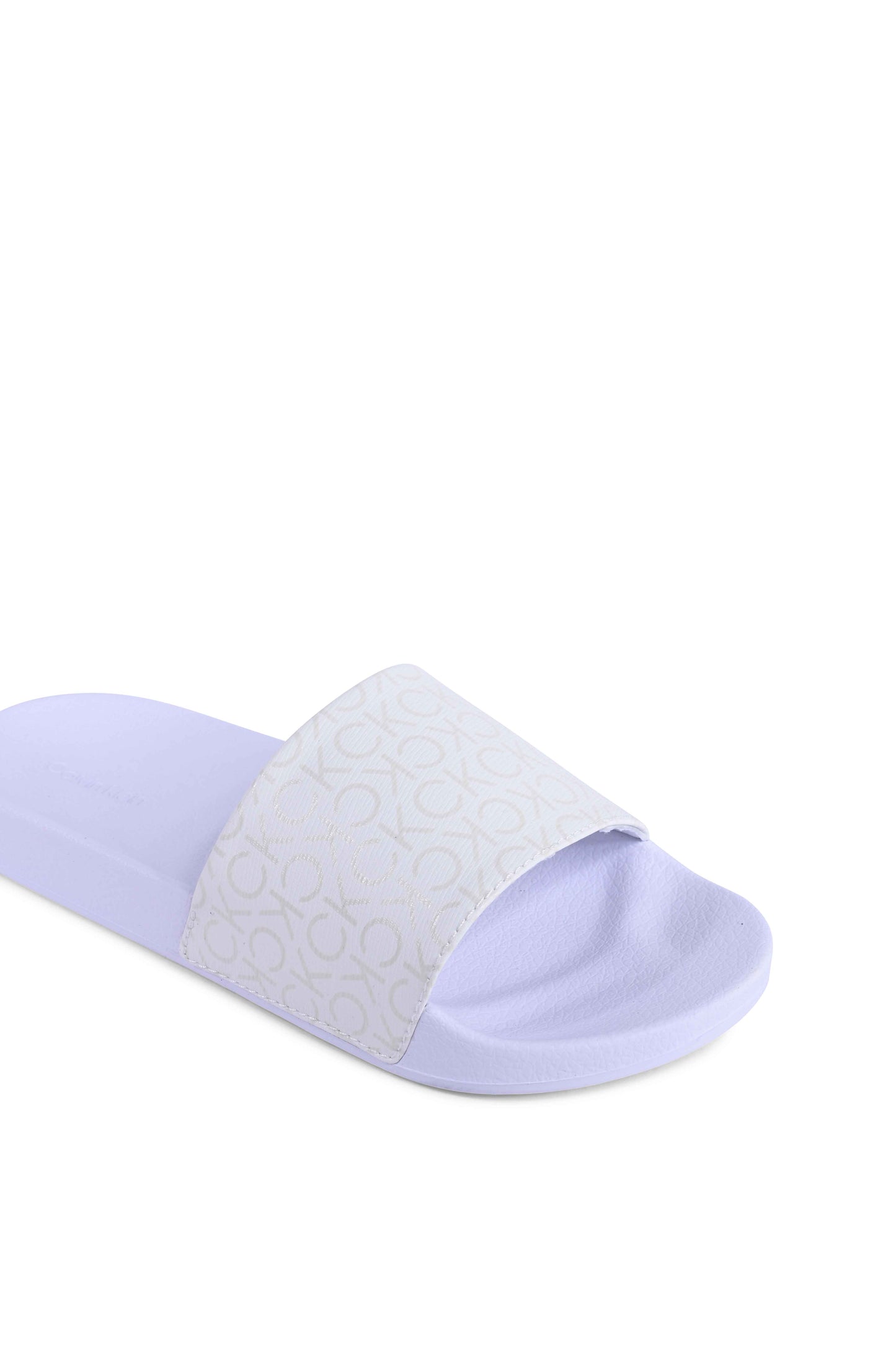 Calvin Klein Womens Slide White HW0HW01974YBR