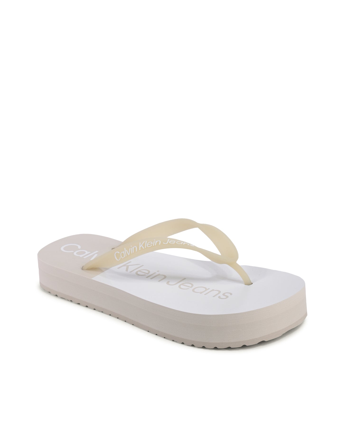 Calvin Klein Womens Flip Flop Black YW0YW0161701N