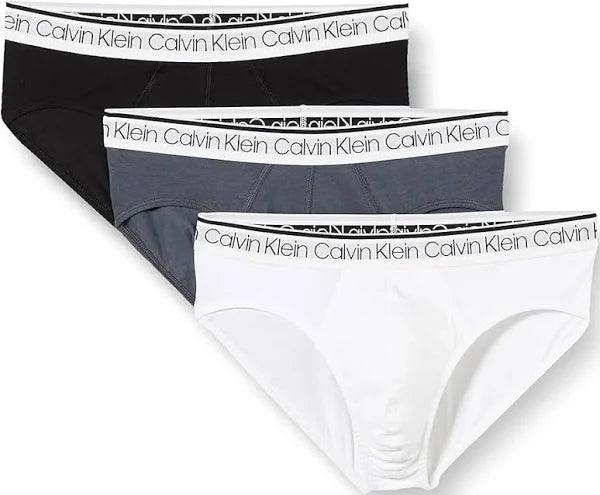 Calvin Klein Men 3 Pack Hip Brief 000NP2420A99E