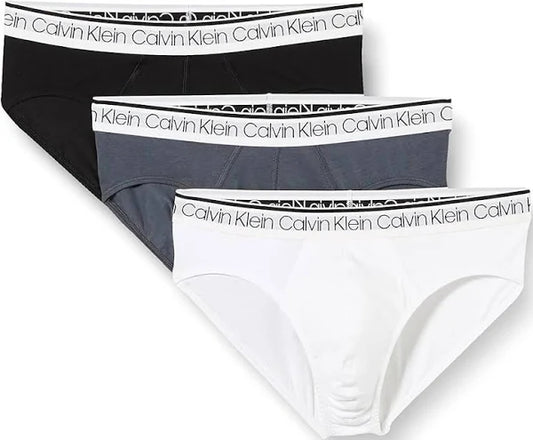 Calvin Klein Men 3 Pack Hip Brief 000NP2420A99E