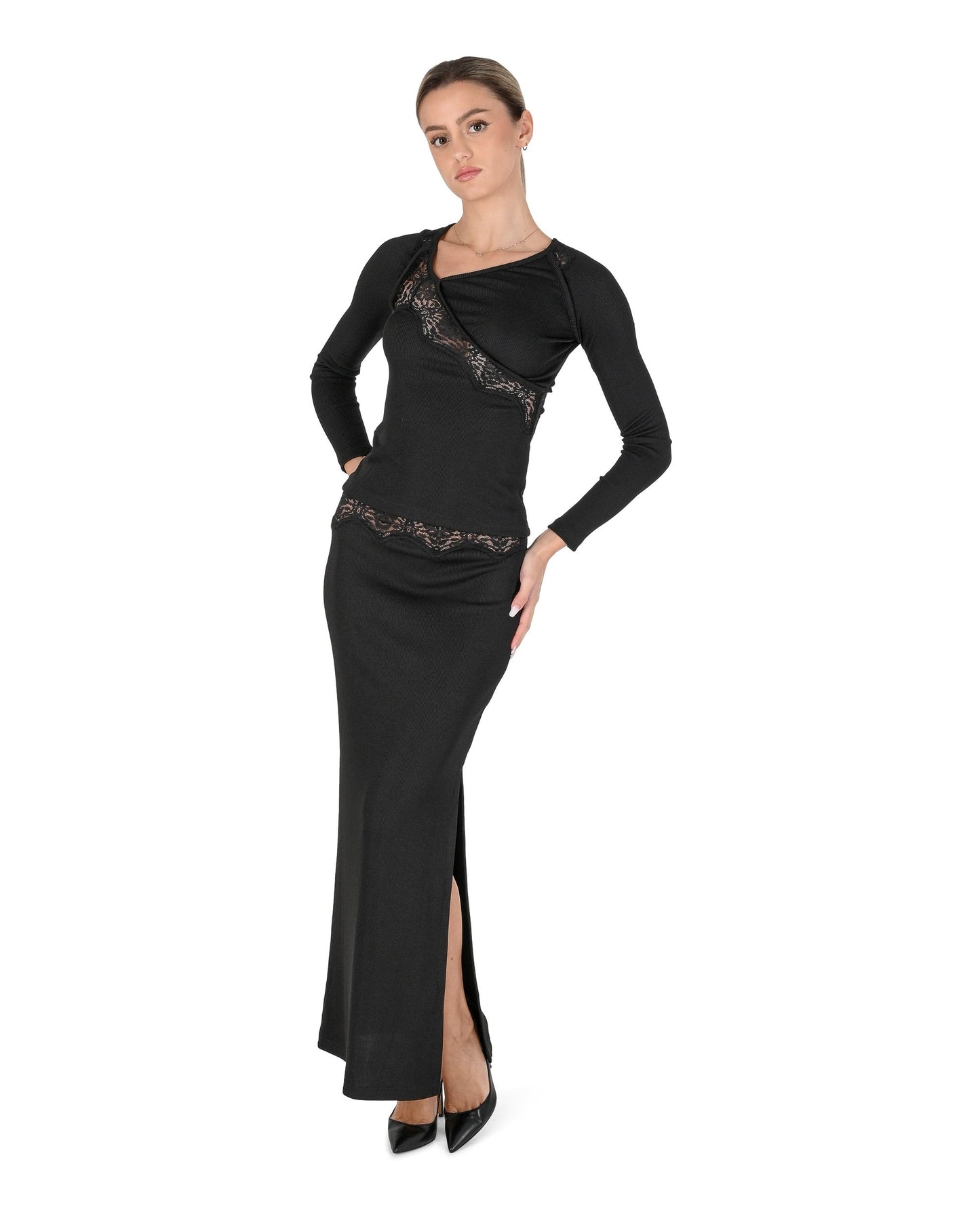 Christopher Esber Womens Skirt 24034120 BLACK 801