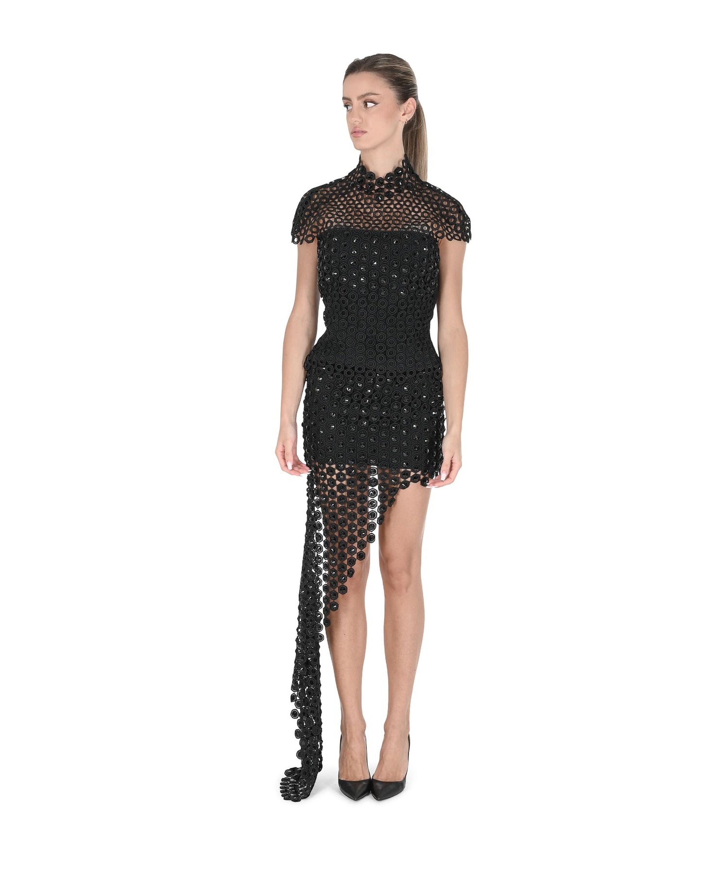 David Koma Womens Skirt AW24DK14S BLACK 801