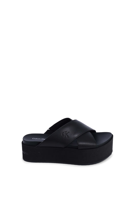 Calvin Klein Womens Sandal Black YW0YW013490GT