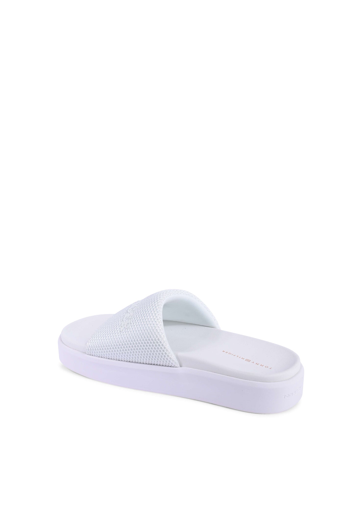 Tommy Hilfiger Womens Slide White FW0FW07828YBL