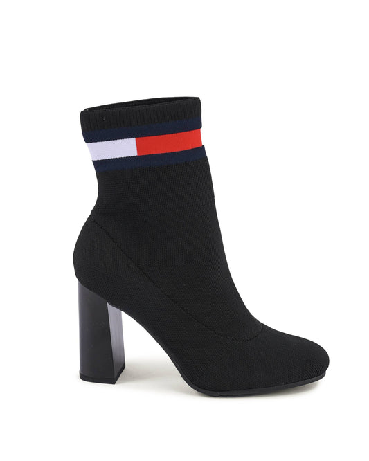 Tommy Hilfiger Womens Ankle Boot Black EN0EN00703BDS
