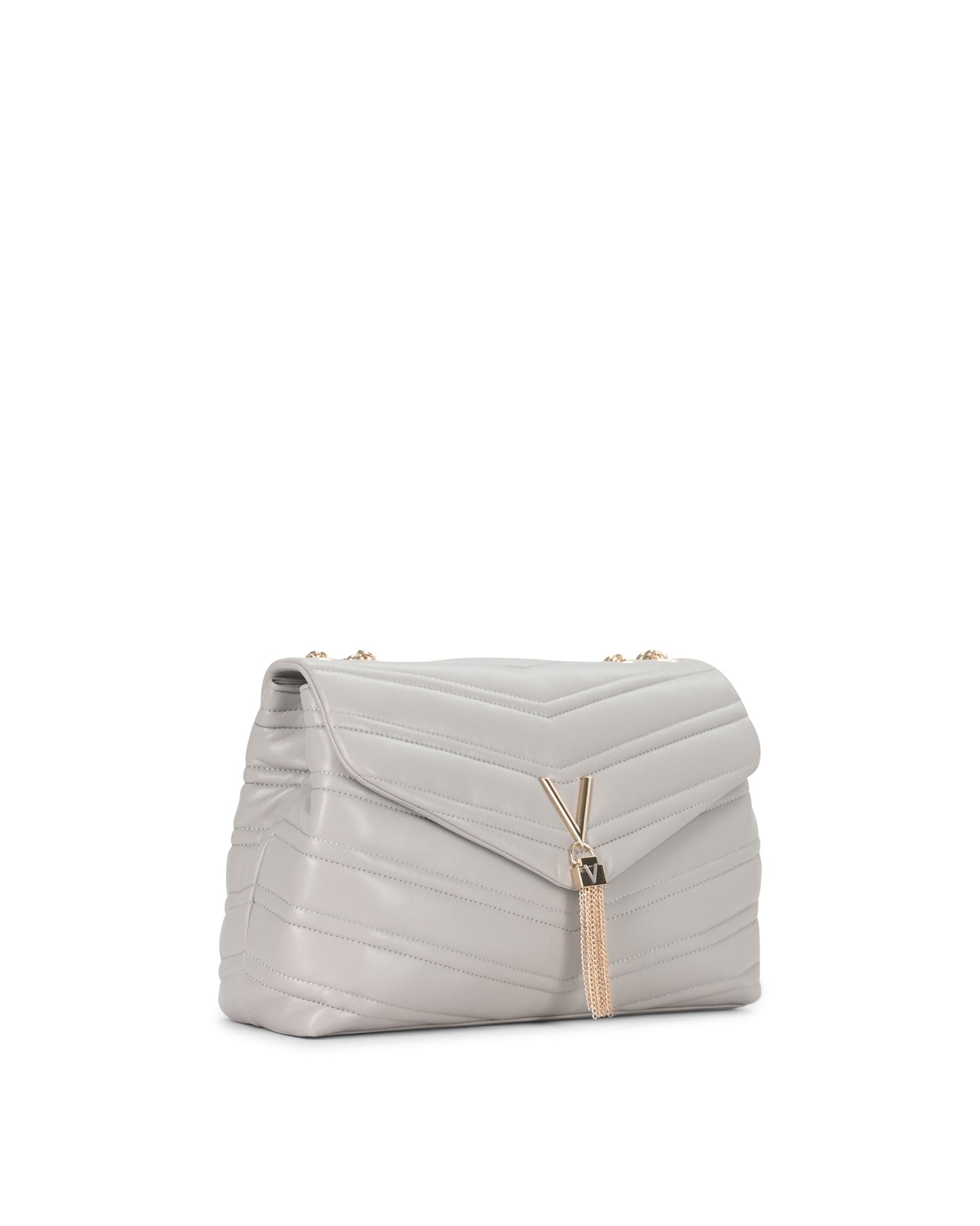 Valentino Womens Flap Bag VBS8DN09 185 GHIACCIO