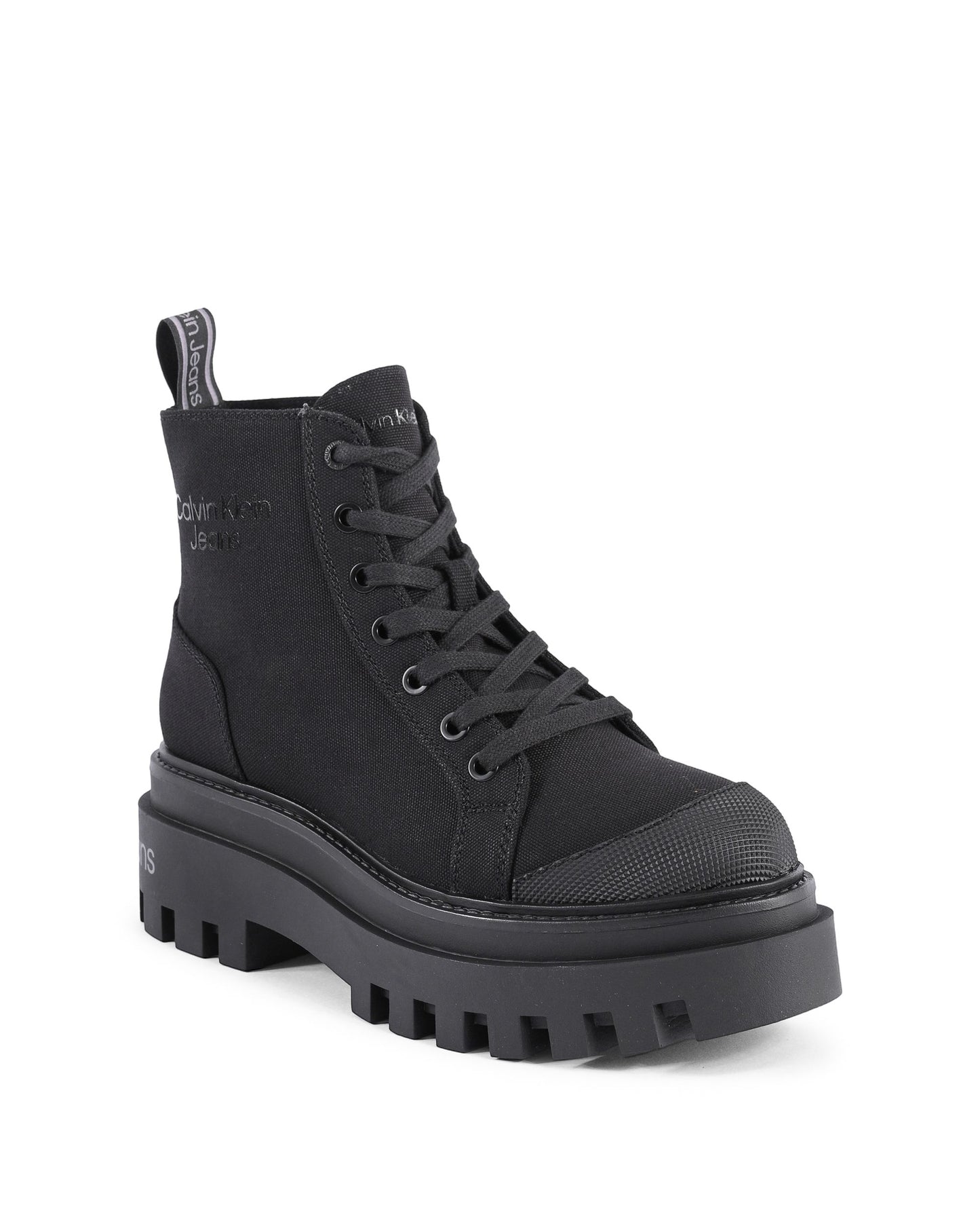 Calvin Klein Womens Boots Black YW0YW005820GL