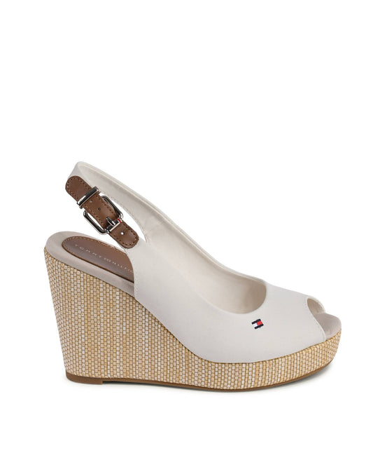 Tommy Hilfiger Womens Wedge White FW0FW04789YBI