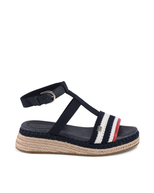 Tommy Hilfiger Womens Sandal Blue FW0FW07272DW6